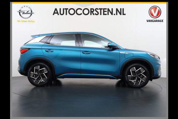 BYD ATTO 3 62kWh 204pk Design SOH 94% Pano-dak Leer+Elektr.Verst. Warmtepomp Adaptieve Cruise 360°Camera Apple Carplay Android Auto Elektr. Verkeersbord detectie WiFi DAB Led Rijstrooksensor Keyless Smartphone Entry Fabrieksgarantie tot 12-12-2030/150.000km Garantie. Op de LFP Accu tot 20-12-2030/200.000km €44.000,- Nieuw!