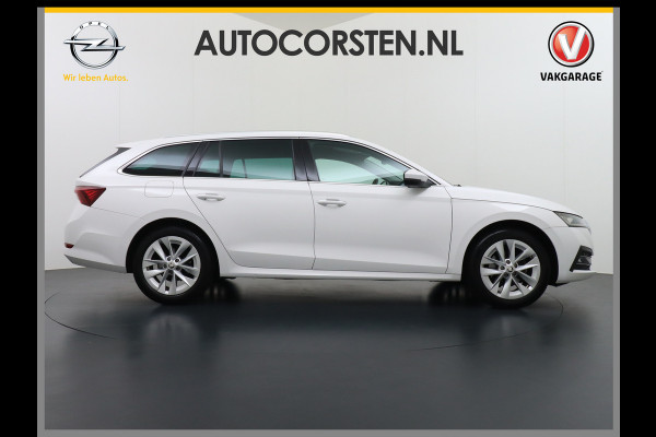 Škoda Octavia Combi T 111PK Navi Trekhaak Apple Carplay Android Virtual Cockpit Elek.Achtreklep Pdc Navi Ecc Cruise Control Business Edition Stoel+Stuurverwarming Lmv Sunset DAB Led  Keyless 1e Eigenaar Origineel Nederlandse Auto 1300kg trekvermogen