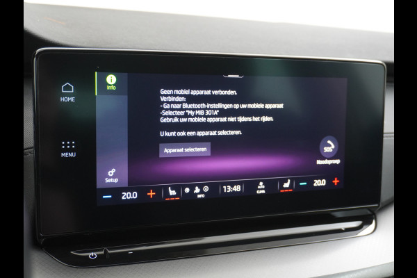 Škoda Octavia Combi T 111PK Navi Trekhaak Apple Carplay Android Virtual Cockpit Elek.Achtreklep Pdc Navi Ecc Cruise Control Business Edition Stoel+Stuurverwarming Lmv Sunset DAB Led  Keyless 1e Eigenaar Origineel Nederlandse Auto 1300kg trekvermogen