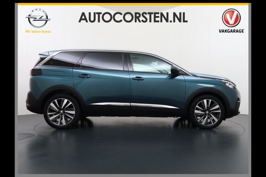 Peugeot 5008 T131PK AUT-8 7-Pers. Pano-Dak Elektr.Stoel+Geheug. Adaptive-Cruise Afn.Trekhaak Apple Android Carplay Navi 360-Camera Elektr.A-K Virtual Cockpit (Digidash) Pack City 1+2 Privacy Glas Orig.NLse auto, 1e eigenaar,  dealer onderhouden. € 45.000 nieuw!
