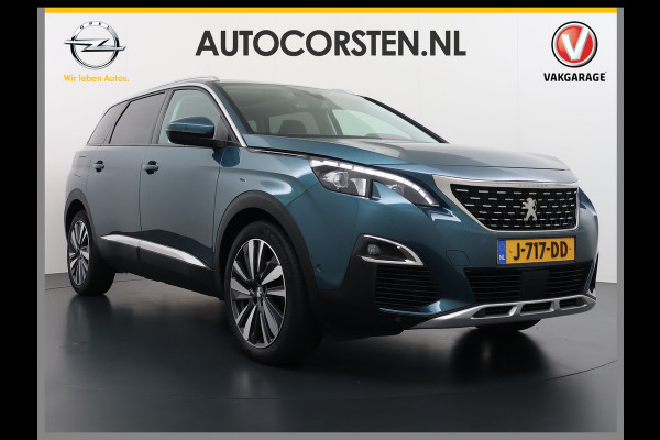 Peugeot 5008 T131PK AUT-8 7-Pers. Pano-Dak Elektr.Stoel+Geheug. Adaptive-Cruise Afn.Trekhaak Apple Android Carplay Navi 360-Camera Elektr.A-K Virtual Cockpit (Digidash) Pack City 1+2 Privacy Glas Orig.NLse auto, 1e eigenaar,  dealer onderhouden. € 45.000 nieuw!