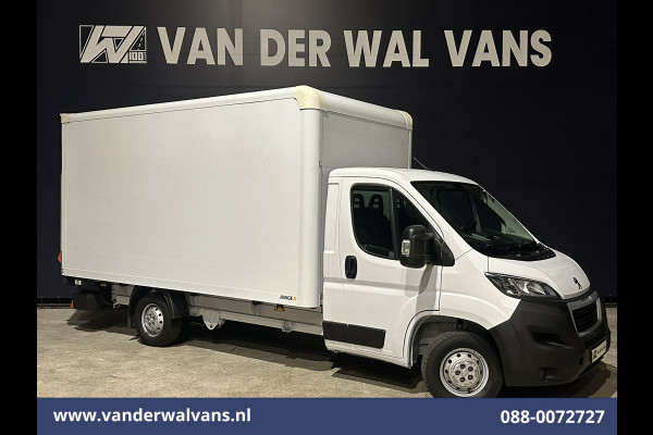 Peugeot Boxer 2.2 BlueHDi 141pk Bakwagen Laadklep Euro6 Airco | Cruisecontrol | 985kg laadvermogen Bijrijdersbank