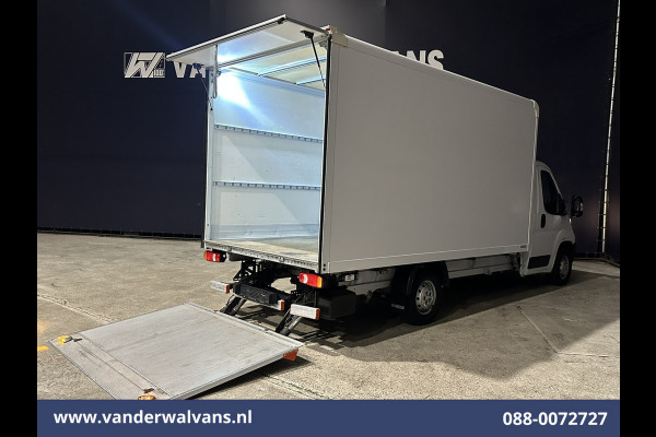 Peugeot Boxer 2.2 BlueHDi 141pk Bakwagen Laadklep Euro6 Airco | Cruisecontrol | 985kg laadvermogen Bijrijdersbank