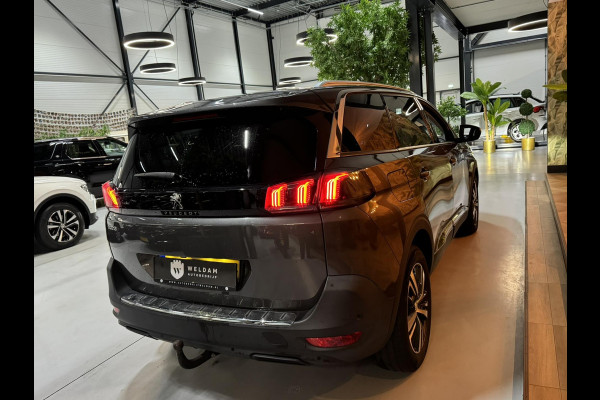Peugeot 5008 1.2 PureTech Blue Lease Allure 7P. NAP Garantie Trekhaak Carplay Elek Achterklep Cruise Clima Navi Led Sfeer Rijklaar