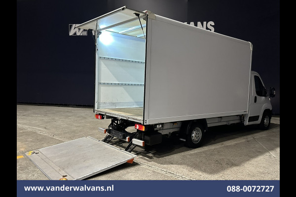 Peugeot Boxer 2.2 BlueHDi 141pk Bakwagen Laadklep Euro6 Airco | Cruisecontrol | 985kg laadvermogen Bijrijdersbank