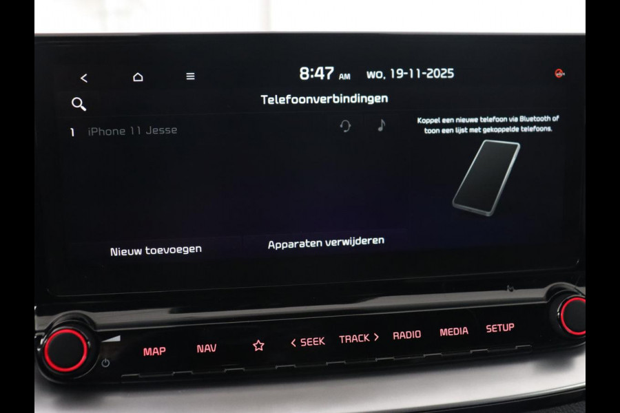 Kia Ceed 1.5 T-GDi MHEV GT-Line | 160pk | Camera | Carplay | Navigatie | Sportstuur | DAB | Parkeerhulp | Getint glas | Cruise control