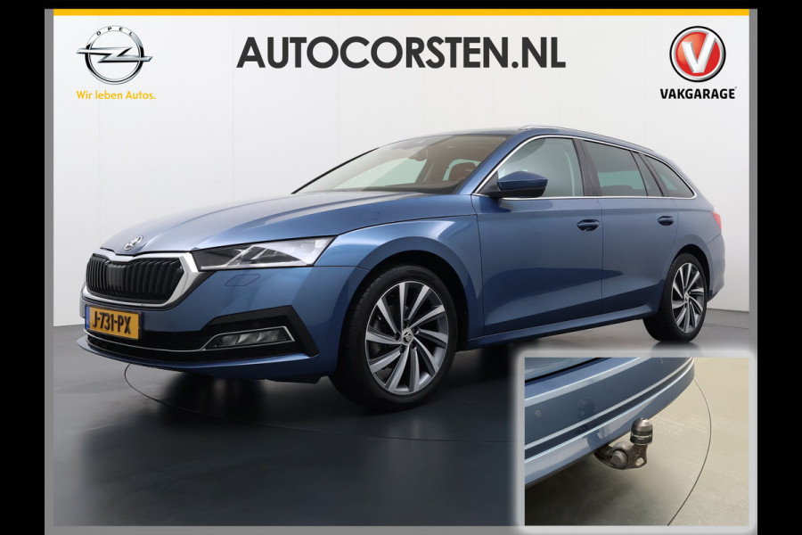 Škoda Octavia Combi 1.5T 150PK Pano-Dak Adap.Cruise Navi Trekhaak Ecc Apple Carplay Android Auto First Edition Elek.Achterklep Virtual Cockpit Pdc Keyless Wifi 1e Eigenaar Origineel Nederlandse Auto