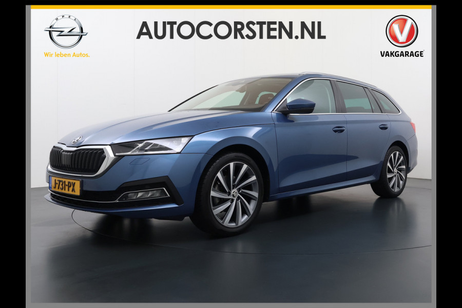 Škoda Octavia Combi 1.5T 150PK Pano-Dak Adap.Cruise Navi Trekhaak Ecc Apple Carplay Android Auto First Edition Elek.Achterklep Virtual Cockpit Pdc Keyless Wifi 1e Eigenaar Origineel Nederlandse Auto