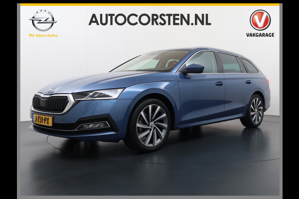 Škoda Octavia Combi 1.5T 150PK Pano-Dak Adap.Cruise Navi Trekhaak Ecc Apple Carplay Android Auto First Edition Elek.Achterklep Virtual Cockpit Pdc Keyless Wifi 1e Eigenaar Origineel Nederlandse Auto
