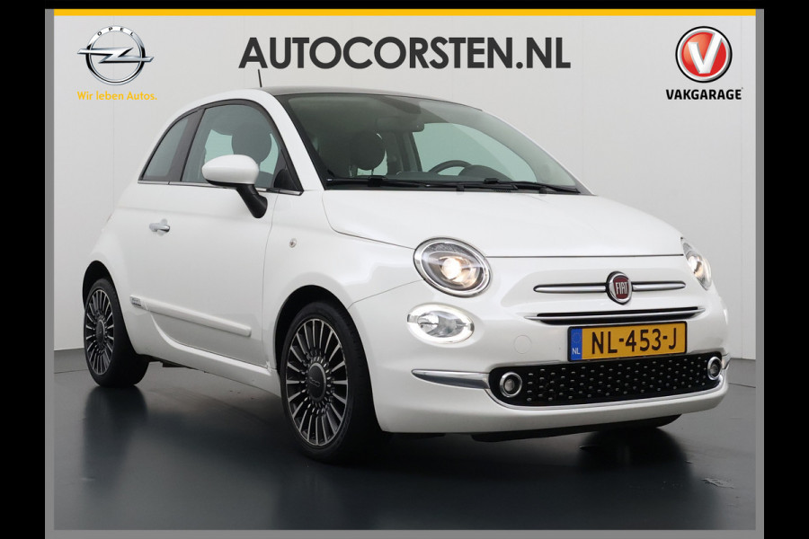Fiat 500 81PK Turbo Pano-dak Navi Ecc Cruise Control Lounge Lmv Led Business Pack Navigatie Pack Pack Style Isofix EURO6 Volledig Onderhouden, laatste beurt bij 94238km ! Origineel Nederlandse Auto Nieuwprijs €20.140 Super Efficiente Twin Air Turbo Motor