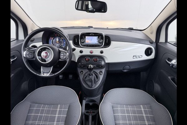 Fiat 500 81PK Turbo Pano-dak Navi Ecc Cruise Control Lounge Lmv Led Business Pack Navigatie Pack Pack Style Isofix EURO6 Volledig Onderhouden, laatste beurt bij 94238km ! Origineel Nederlandse Auto Nieuwprijs €20.140 Super Efficiente Twin Air Turbo Motor