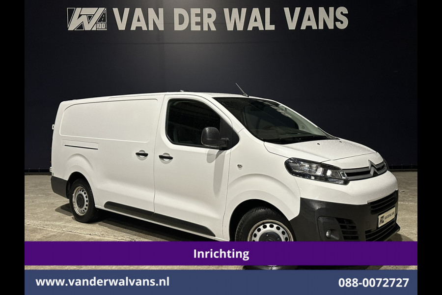 Citroën Jumpy 2.0 BlueHDI 150pk L3H1 inrichting Euro6 Airco | Navigatie | 2500kg Trekhaak | Cruisecontrol | Apple Carplay Android Auto, Parkeersensoren