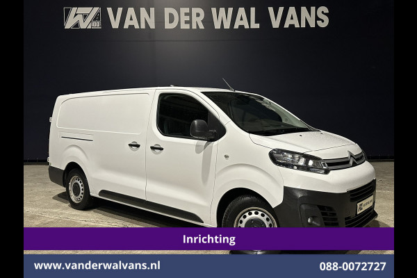 Citroën Jumpy 2.0 BlueHDI 150pk L3H1 inrichting Euro6 Airco | Navigatie | 2500kg Trekhaak | Cruisecontrol | Apple Carplay Android Auto, Parkeersensoren