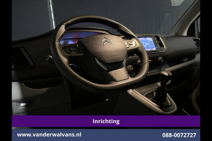 Citroën Jumpy 2.0 BlueHDI 150pk L3H1 inrichting Euro6 Airco | Navigatie | 2500kg Trekhaak | Cruisecontrol | Apple Carplay Android Auto, Parkeersensoren