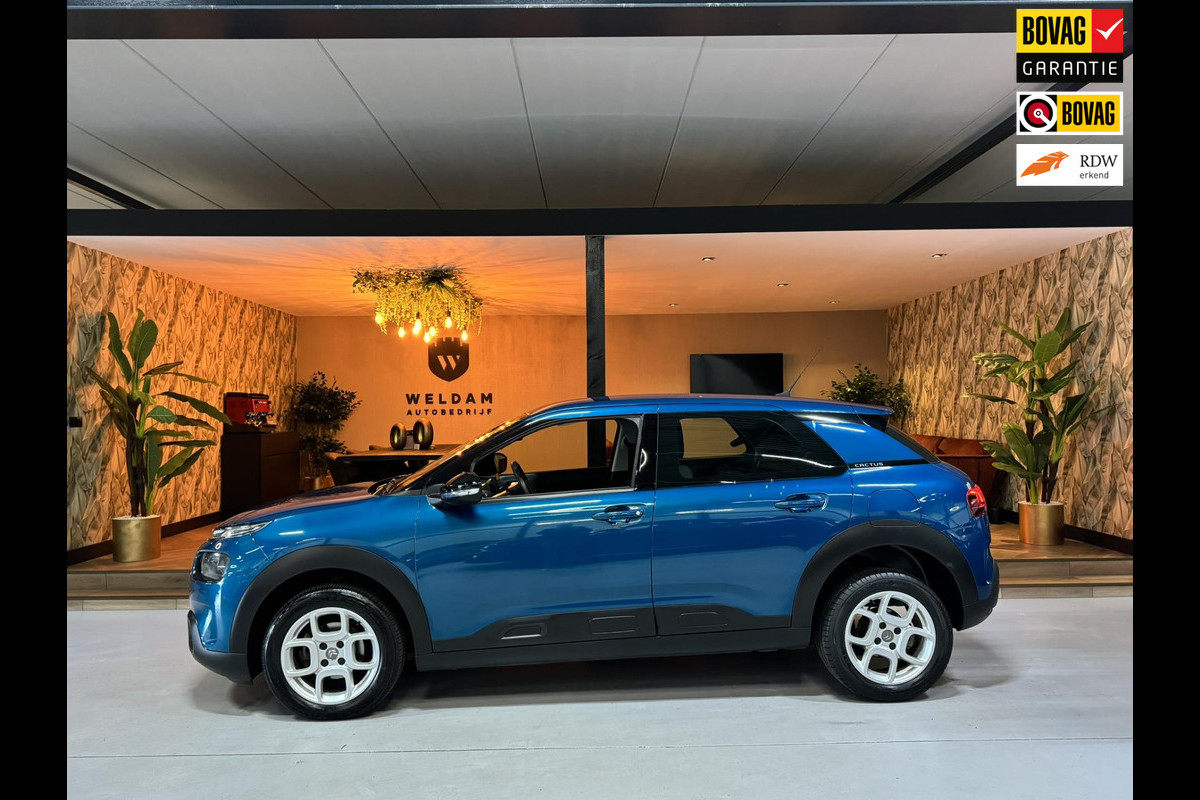 Citroën C4 Cactus 1.2 PureTech Feel Garantie Carplay Cruise Clima Navi Lane Led PDC Rijklaar