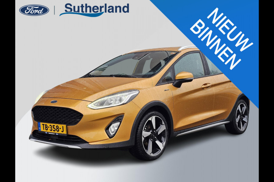 Ford Fiesta 1.0 EcoBoost Active First Edition 125 pk | Adaptieve cruise control | Climate control | Voorruitverwarming | Navigatie | PDC | 17'' velgen | Lane assist | Dealeronderhouden etc.