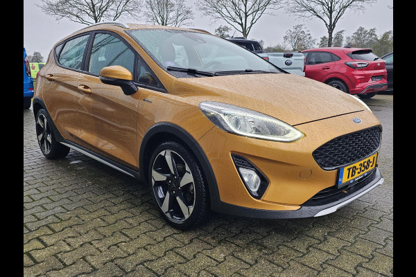 Ford Fiesta 1.0 EcoBoost Active First Edition 125 pk | Adaptieve cruise control | Climate control | Voorruitverwarming | Navigatie | PDC | 17'' velgen | Lane assist | Dealeronderhouden etc.