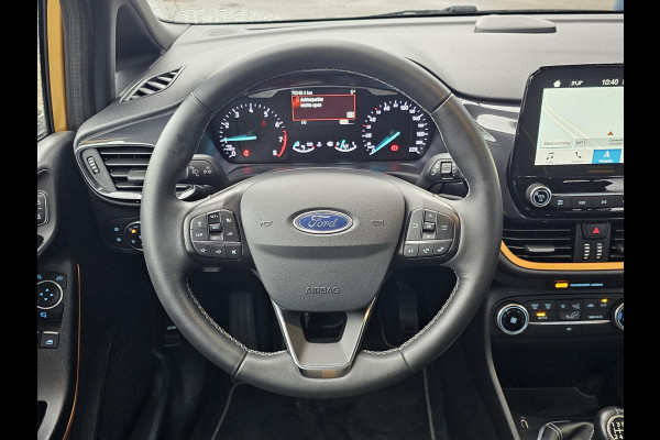 Ford Fiesta 1.0 EcoBoost Active First Edition 125 pk | Adaptieve cruise control | Climate control | Voorruitverwarming | Navigatie | PDC | 17'' velgen | Lane assist | Dealeronderhouden etc.