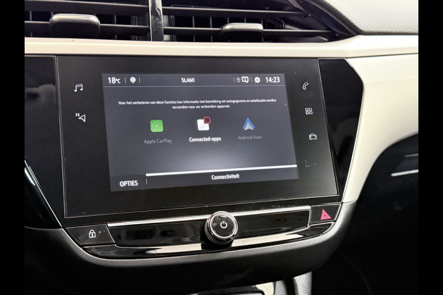 Opel Corsa 1.2T 101PK Navi Apple Carplay Android Pdc Airco BordHerkenning Connect-Services Lane-Assist Cruise Edition+ Lmv 16" ESP DAB+ Bluetooth EURO6.3 Edition+ Pack. 1e Eigenaar Origineel Nederlandse Auto € 23.000 nieuw