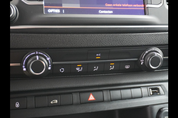 Peugeot Expert 2.0D 145pk XL L3H1 3-Persoons Navi Apple Carplay Android Auto Cruise Pdc 2X Schuifdeur Cruise DAB+ Bordherkenning WiFi Citroen Connect Regen/Lichtsensor Dodehoeksensor SpoorAssist Voorruit+Wisserverwarmd 1e Eigenaar Euro 6 370Nm koppel