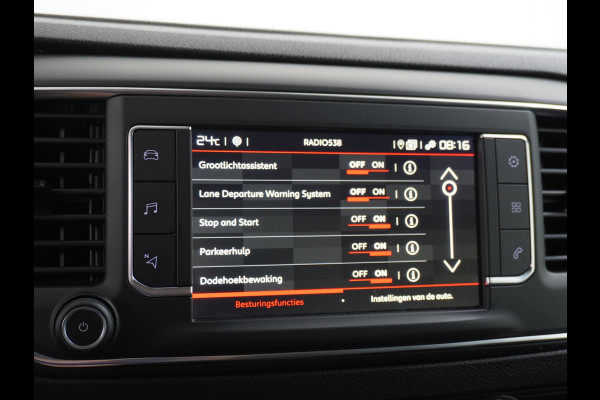 Citroën Jumpy D145pk XL L3 3Pers. Navi Apple Carplay Android Auto Cruise Pdc2x-Schuifdeur Cruise DAB+ Bordherkenning WiFi Citroen Connect Regen/Lichtsensor Dodehoeksensor SpoorAssist Voorruit+Wisserverwarmd 1e Eigenaar Euro 6 370Nm koppel nieuwprijs 51.000 euro inc bpm