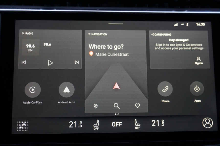 Lynk & Co 01 262PK PHEV NIEUW!! | ADAPTIVE | AFN. TREKHAAK | ZWARTE HEMEL