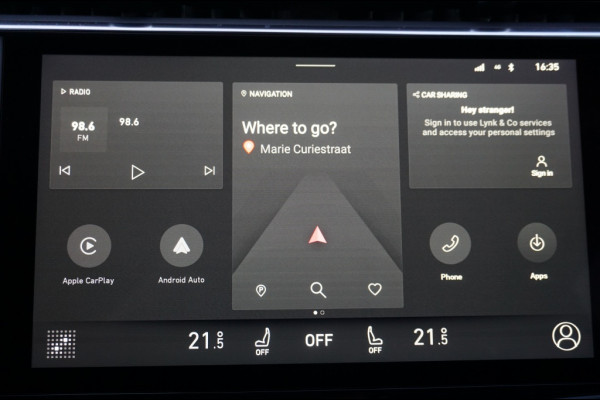 Lynk & Co 01 262PK PHEV NIEUW!! | ADAPTIVE | AFN. TREKHAAK | ZWARTE HEMEL