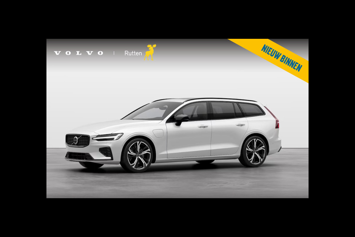 Volvo V60 T8 455PK Automaat AWD Plus Perform. Ed. Dark Polestar Optimalisatie / Glossy black Logo voor en achterzijde / Long Range / 360 Camera / Harman Kardon audio / Head-up display / Panorama dak / Apple carplay / Android auto /