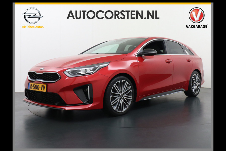 Kia ProCeed 1.5T 160PK AUT-7 GT-Plus Line MHEV Virtual Cockpit Navi Camera Ecc Apple Carplay Android Auto Adap.Cruise Stoel+Bank+Stuurverwar Keyless DAB Lmv 18" Led Dodehoekdetector Rijstrooksensor met correctie Elek.Achterklep Verkeersbord detectie Uitparkeer waarschuwing Zeer compleet! 1e Eigenaar Origineel Nederlandse Auto €37.000,- nieuw