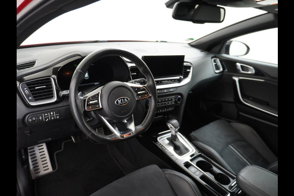 Kia ProCeed 1.5T 160PK AUT-7 GT-Plus Line MHEV Virtual Cockpit Navi Camera Ecc Apple Carplay Android Auto Adap.Cruise Stoel+Bank+Stuurverwar Keyless DAB Lmv 18" Led Dodehoekdetector Rijstrooksensor met correctie Elek.Achterklep Verkeersbord detectie Uitparkeer waarschuwing Zeer compleet! 1e Eigenaar Origineel Nederlandse Auto €37.000,- nieuw