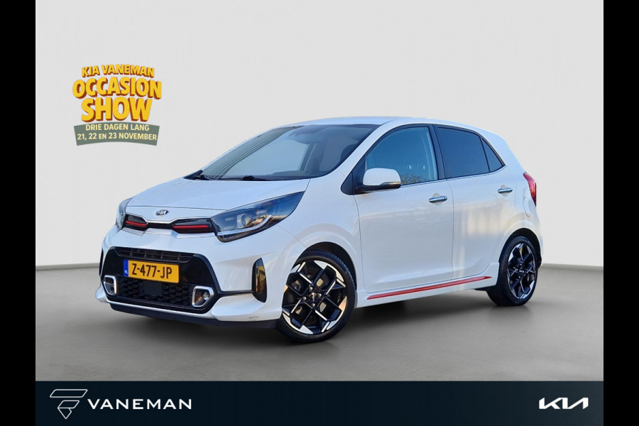 Kia Picanto 1.0 DPi GT-Line NAVI - STOEL+STUURVERWARMING - 17 INCH LMV