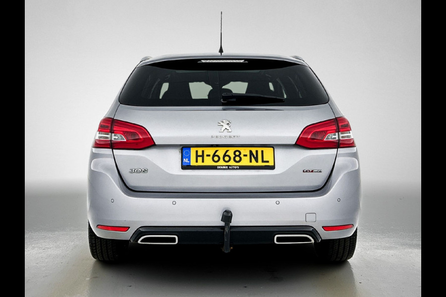 Peugeot 308 SW 1.5 HDi 131PK Automaat GT-Line / Panoramadak / Trekhaak / Xenon / Airco-ecc /  1/2 Leder / Apk 03-2026