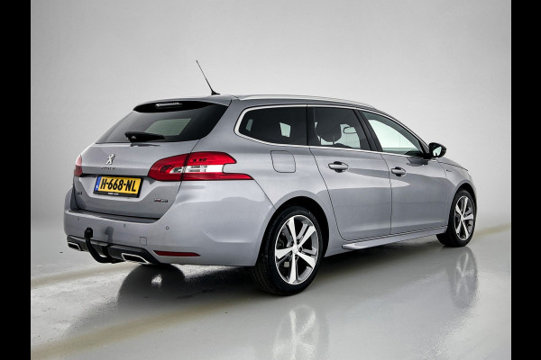 Peugeot 308 SW 1.5 HDi 131PK Automaat GT-Line / Panoramadak / Trekhaak / Xenon / Airco-ecc /  1/2 Leder / Apk 03-2026