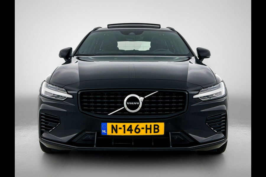 Volvo V60 2.0 T8 Hybride SOH 94% AWD R-Design / Panoramadak / Leder / Navigatie / Adap. Cruise / Pdc.V+A / Stuur- Stoelverwarming / Apk nieuw