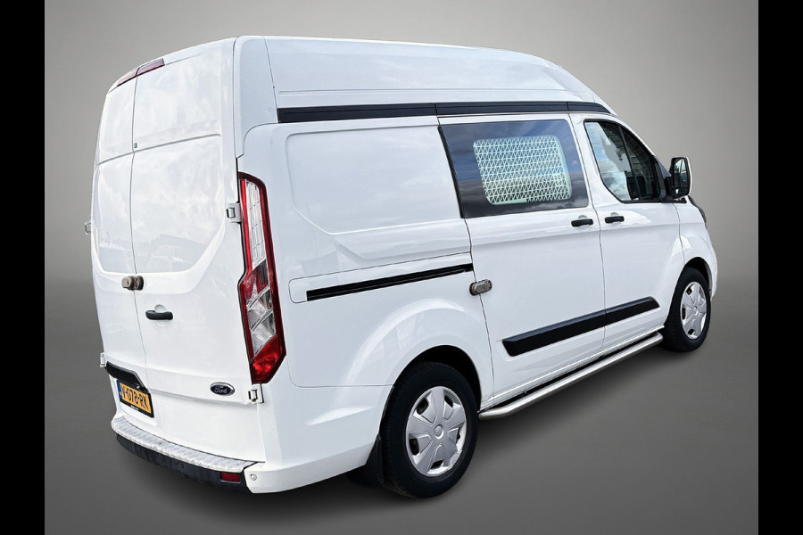 Ford Transit Custom 340 2.0 TDCI Euro6 131PK H2 Trend 3Pers  *ideaal voor Camper* / Navigatie / Pdc./ Airco / Driver assist / Stoelverwarming  / Apk nieuw
