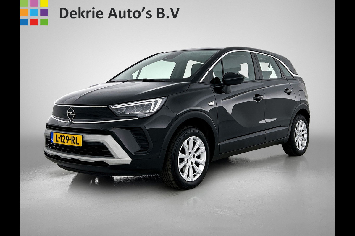 Opel Crossland 1.2 T 131PK Automaat Elegance / Distributie vv bij 89Dkm / Trekhaak / Cruise / Carplay / Lmv / Led / Ecc / Navi / Apk 03-2027