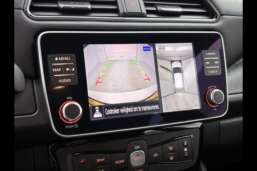 Nissan Leaf Electric+ 160kW / 62kWh +/- 385KM / Pdc.+Camera /Navigatie / Airco-ecc./ Stoelverwarming / Apk 09-2026