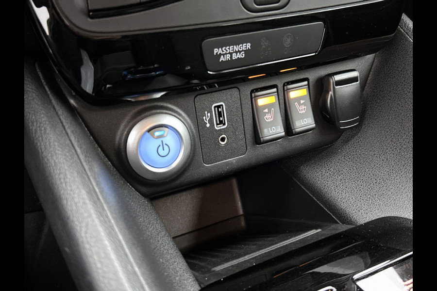 Nissan Leaf Electric+ 160kW / 62kWh +/- 385KM / Pdc.+Camera /Navigatie / Airco-ecc./ Stoelverwarming / Apk 09-2026