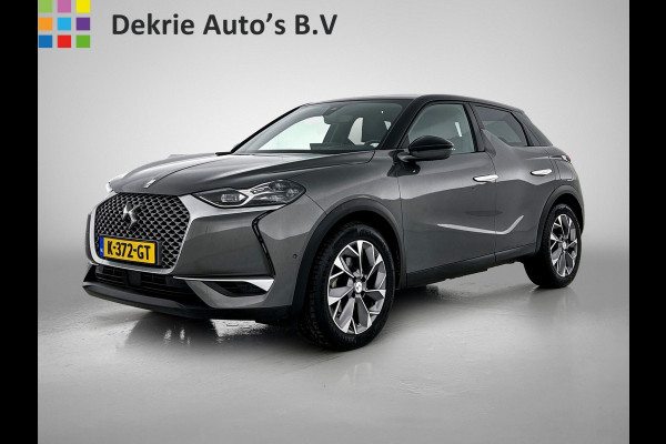 DS DS 3 Crossback E-Tense Executive 50 kWh / 100% Elektrisch / 100% Stijlvol / Cruise ctr. / Lm velg. / Airco-ecc./ Navigatie / DAB / Privacy Glass / Achteruitrijcamera met 180° Vision + parkeersensoren vóór en achter / / Apk 05-2027
