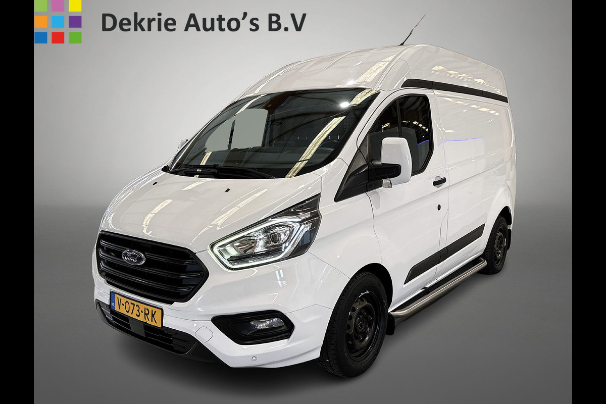 Ford Transit Custom 340 2.0 TDCI Euro6 Automaat 131PK H2 Trend 3Pers. *ideaal voor Camper* Navigatie / Pdc./ Airco / Safety&Comfort pack / Driver assist  / Stoelverwarming / / Apk nieuw