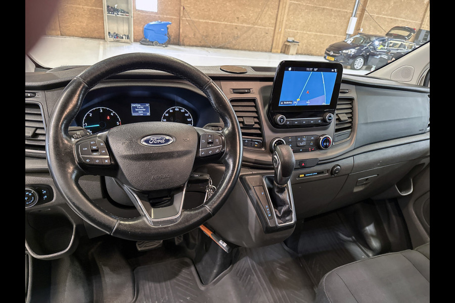 Ford Transit Custom 340 2.0 TDCI Euro6 Automaat 131PK H2 Trend 3Pers. *ideaal voor Camper* Navigatie / Pdc./ Airco / Safety&Comfort pack / Driver assist  / Stoelverwarming / / Apk nieuw