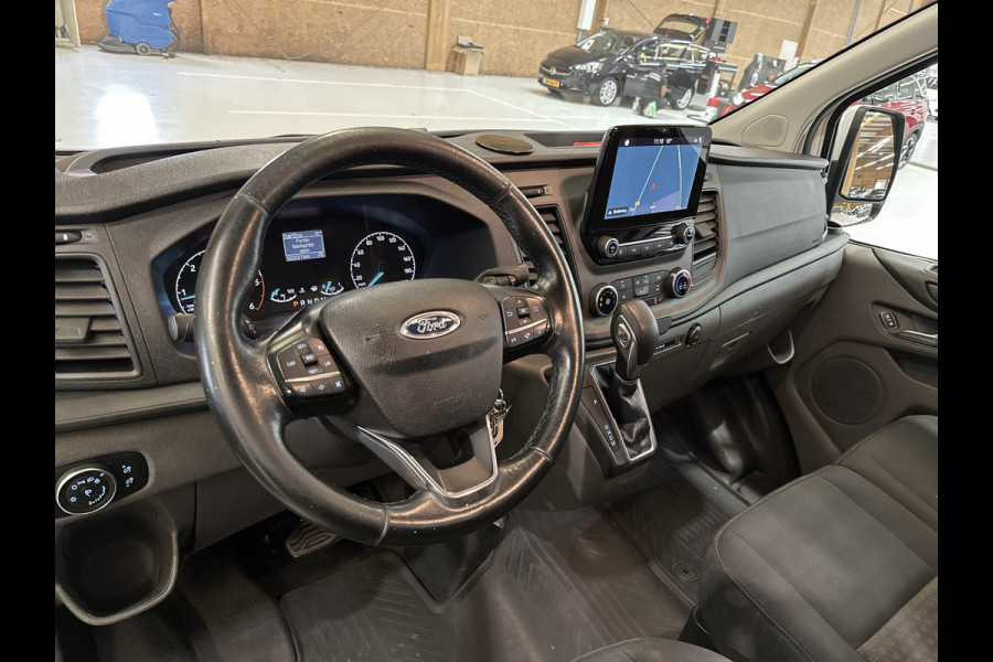 Ford Transit Custom 340 2.0 TDCI Euro6 Automaat 131PK H2 Trend 3Pers. *ideaal voor Camper* Navigatie / Pdc./ Airco / Safety&Comfort pack / Driver assist  / Stoelverwarming / / Apk nieuw