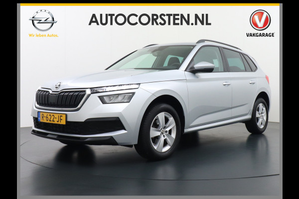 Škoda Kamiq T 111pk Apple Carplay Android-Navi Pdc DAB App-Connect CruiseControl Smartlink Usb Ecc Dakrails Led Lane/Front-Assist Isofix Dab VerwarmdeSpiegels Aut.Verlichting VerstelbareStoelen/Stuur 16''LM NL-auto Hoge Instap Ambition 1.0 TSI