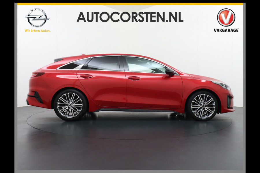 Kia ProCeed 1.5T 160PK AUT-7 GT-Plus Line MHEV Virtual Cockpit Navi Camera Ecc Apple Carplay Android Auto Adap.Cruise Stoel+Bank+Stuurverwar Keyless DAB Lmv 18" Led Dodehoekdetector Rijstrooksensor met correctie Elek.Achterklep Verkeersbord detectie Uitparkeer waarschuwing Zeer compleet! 1e Eigenaar Origineel Nederlandse Auto €37.000,- nieuw