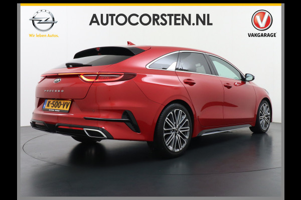 Kia ProCeed 1.5T 160PK AUT-7 GT-Plus Line MHEV Virtual Cockpit Navi Camera Ecc Apple Carplay Android Auto Adap.Cruise Stoel+Bank+Stuurverwar Keyless DAB Lmv 18" Led Dodehoekdetector Rijstrooksensor met correctie Elek.Achterklep Verkeersbord detectie Uitparkeer waarschuwing Zeer compleet! 1e Eigenaar Origineel Nederlandse Auto €37.000,- nieuw