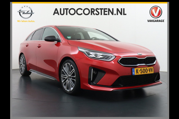 Kia ProCeed 1.5T 160PK AUT-7 GT-Plus Line MHEV Virtual Cockpit Navi Camera Ecc Apple Carplay Android Auto Adap.Cruise Stoel+Bank+Stuurverwar Keyless DAB Lmv 18" Led Dodehoekdetector Rijstrooksensor met correctie Elek.Achterklep Verkeersbord detectie Uitparkeer waarschuwing Zeer compleet! 1e Eigenaar Origineel Nederlandse Auto €37.000,- nieuw