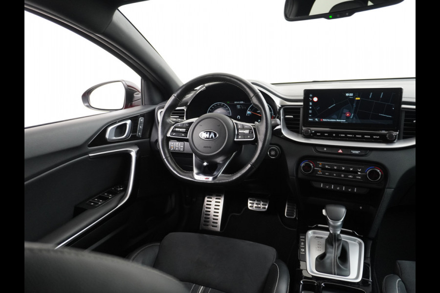 Kia ProCeed 1.5T 160PK AUT-7 GT-Plus Line MHEV Virtual Cockpit Navi Camera Ecc Apple Carplay Android Auto Adap.Cruise Stoel+Bank+Stuurverwar Keyless DAB Lmv 18" Led Dodehoekdetector Rijstrooksensor met correctie Elek.Achterklep Verkeersbord detectie Uitparkeer waarschuwing Zeer compleet! 1e Eigenaar Origineel Nederlandse Auto €37.000,- nieuw