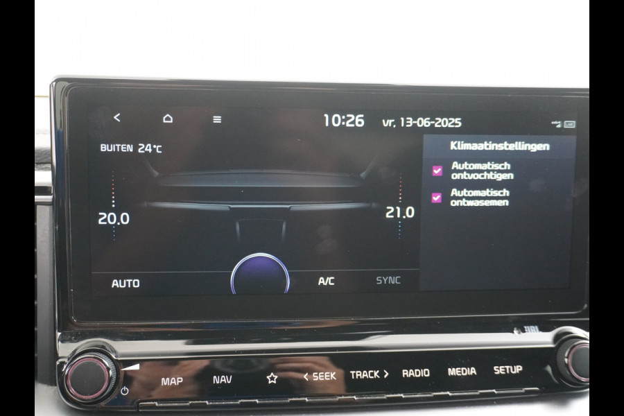 Kia ProCeed 1.5T 160PK AUT-7 GT-Plus Line MHEV Virtual Cockpit Navi Camera Ecc Apple Carplay Android Auto Adap.Cruise Stoel+Bank+Stuurverwar Keyless DAB Lmv 18" Led Dodehoekdetector Rijstrooksensor met correctie Elek.Achterklep Verkeersbord detectie Uitparkeer waarschuwing Zeer compleet! 1e Eigenaar Origineel Nederlandse Auto €37.000,- nieuw