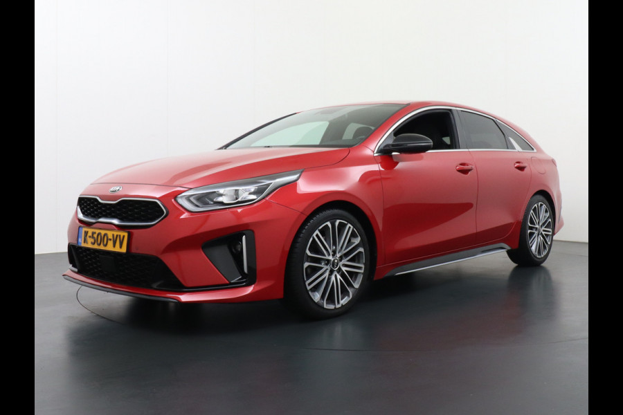 Kia ProCeed 1.5T 160PK AUT-7 GT-Plus Line MHEV Virtual Cockpit Navi Camera Ecc Apple Carplay Android Auto Adap.Cruise Stoel+Bank+Stuurverwar Keyless DAB Lmv 18" Led Dodehoekdetector Rijstrooksensor met correctie Elek.Achterklep Verkeersbord detectie Uitparkeer waarschuwing Zeer compleet! 1e Eigenaar Origineel Nederlandse Auto €37.000,- nieuw