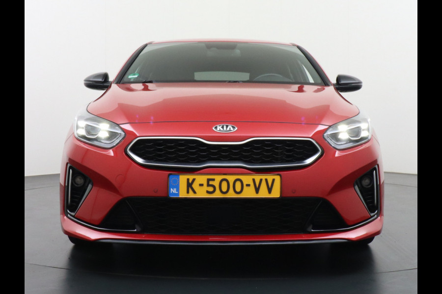 Kia ProCeed 1.5T 160PK AUT-7 GT-Plus Line MHEV Virtual Cockpit Navi Camera Ecc Apple Carplay Android Auto Adap.Cruise Stoel+Bank+Stuurverwar Keyless DAB Lmv 18" Led Dodehoekdetector Rijstrooksensor met correctie Elek.Achterklep Verkeersbord detectie Uitparkeer waarschuwing Zeer compleet! 1e Eigenaar Origineel Nederlandse Auto €37.000,- nieuw
